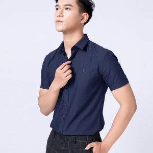 Áo sơ mi nam ngắn tay Biluxury 3SMCH05013