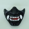 Custom Halloween Costume Cosplay BB Gun Kabuki Samurai Evil Demon Oni Airsoft Mask
